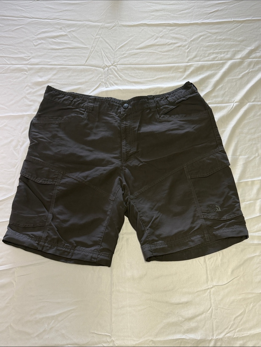 The North Face Men's Charcoal Cargo Shorts - XL